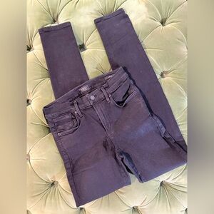 Agolde “SOPHIE” Women's Skinny Black Jeans